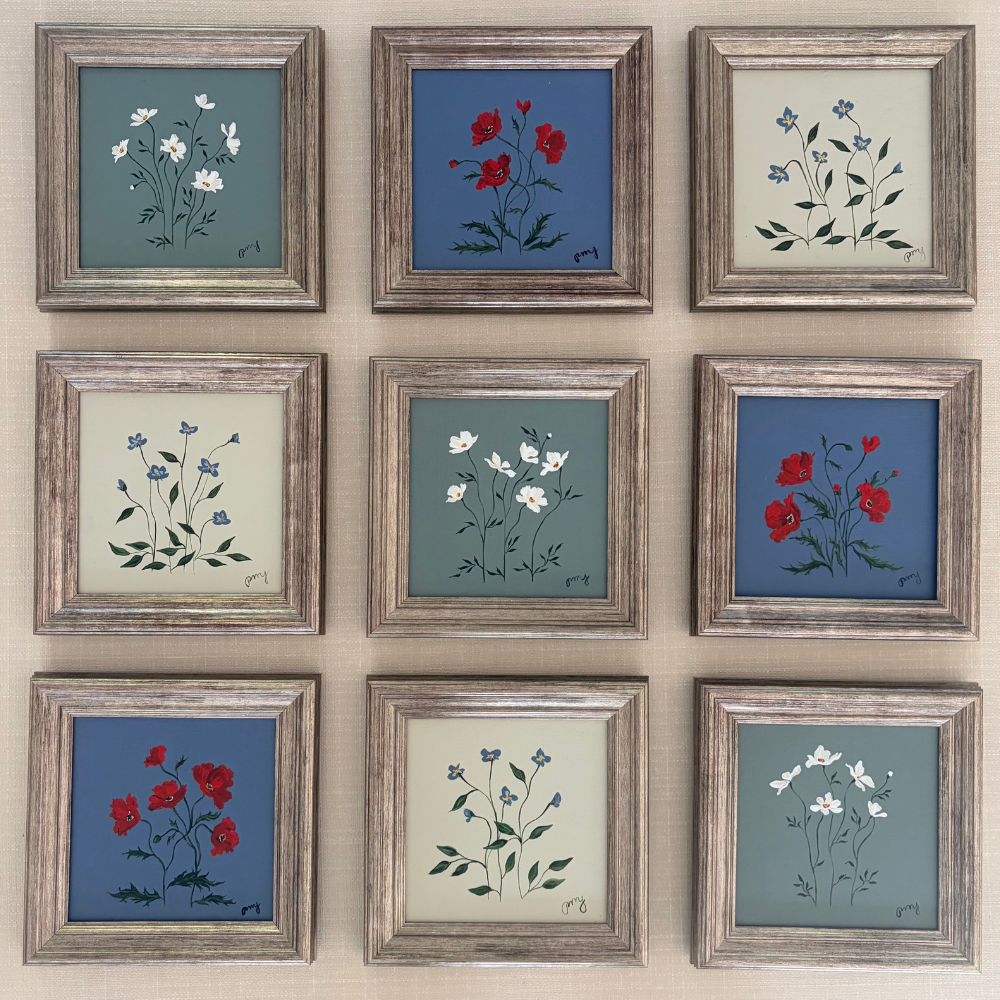 small framed floral original art.png