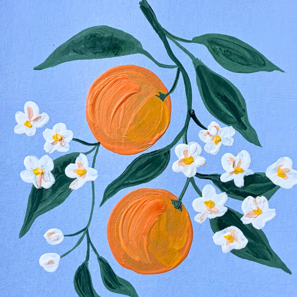 orange blossoms