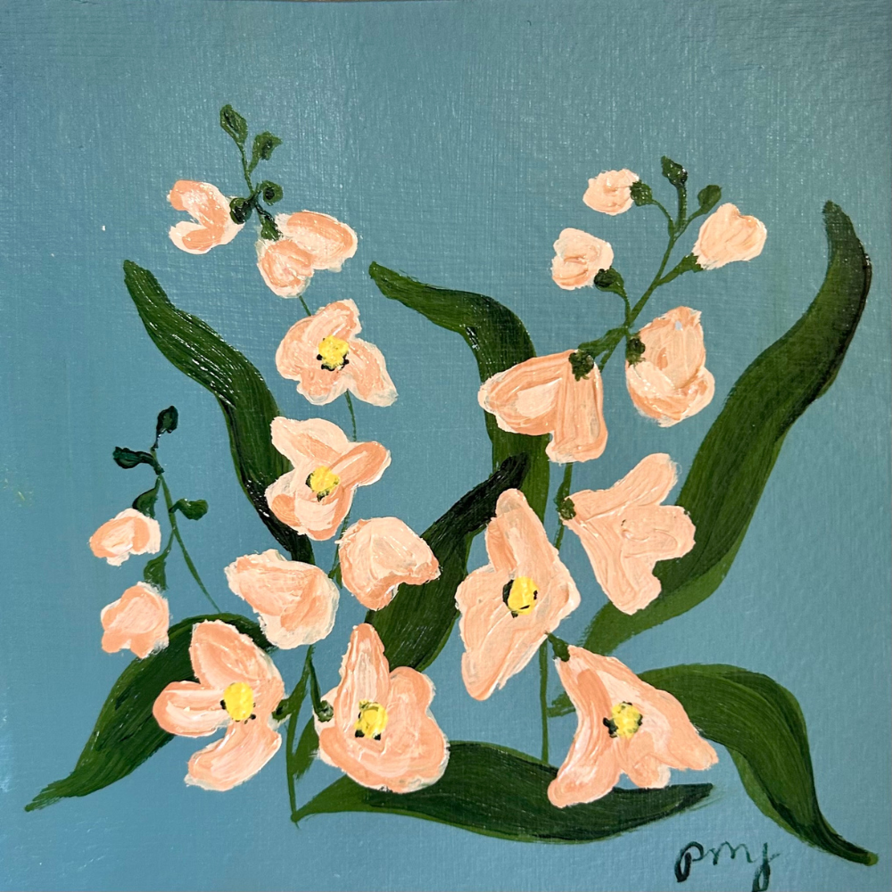 larkspur acrylic block