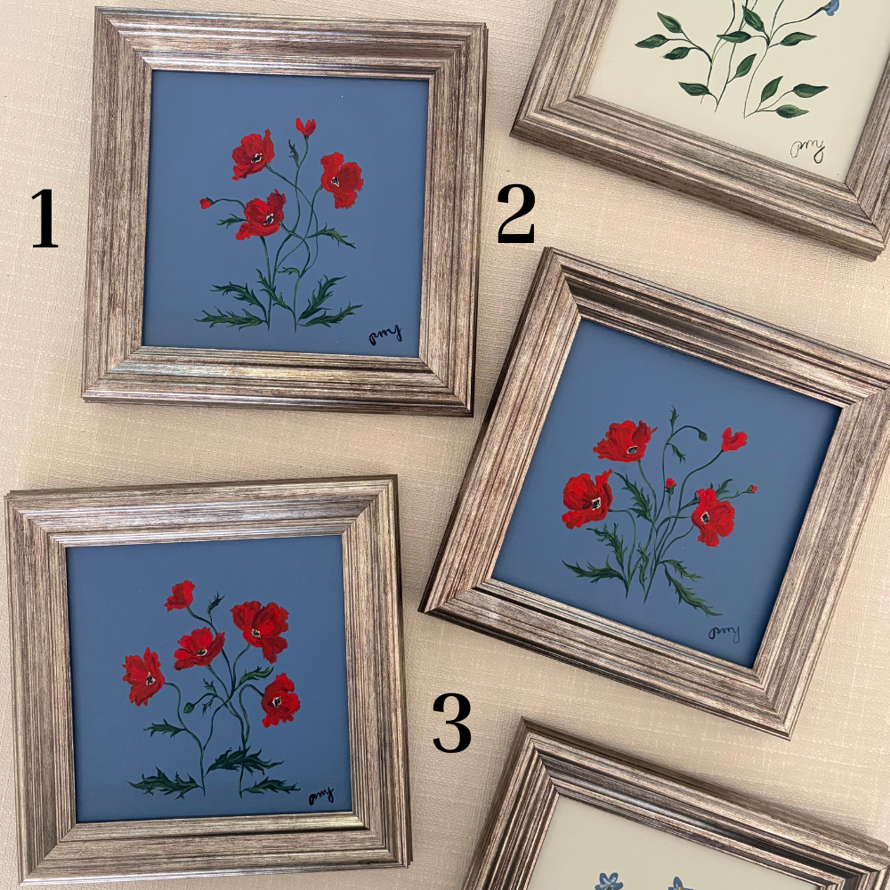 small framed original poppy paintings.png