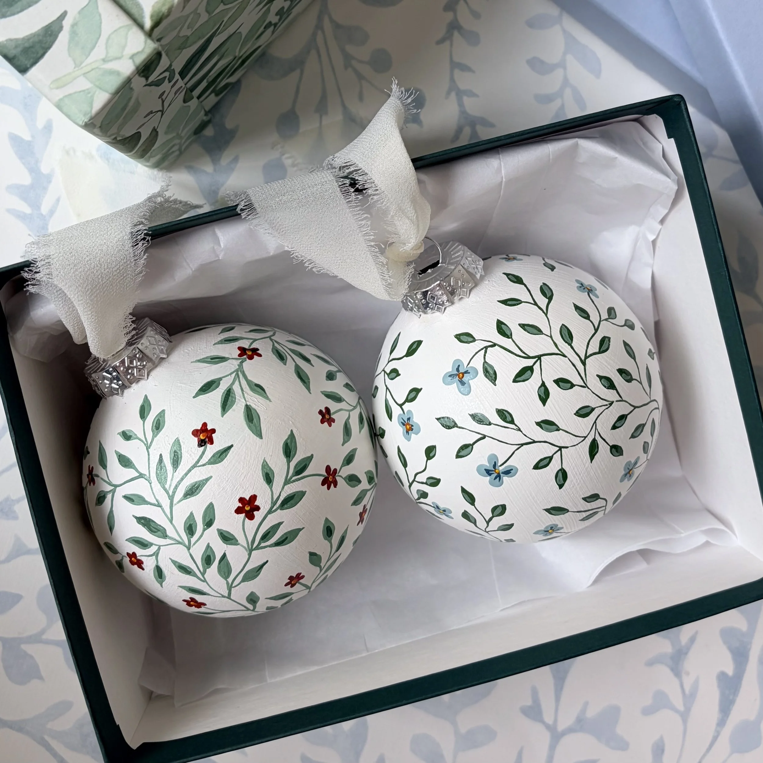 verdant vine ornaments