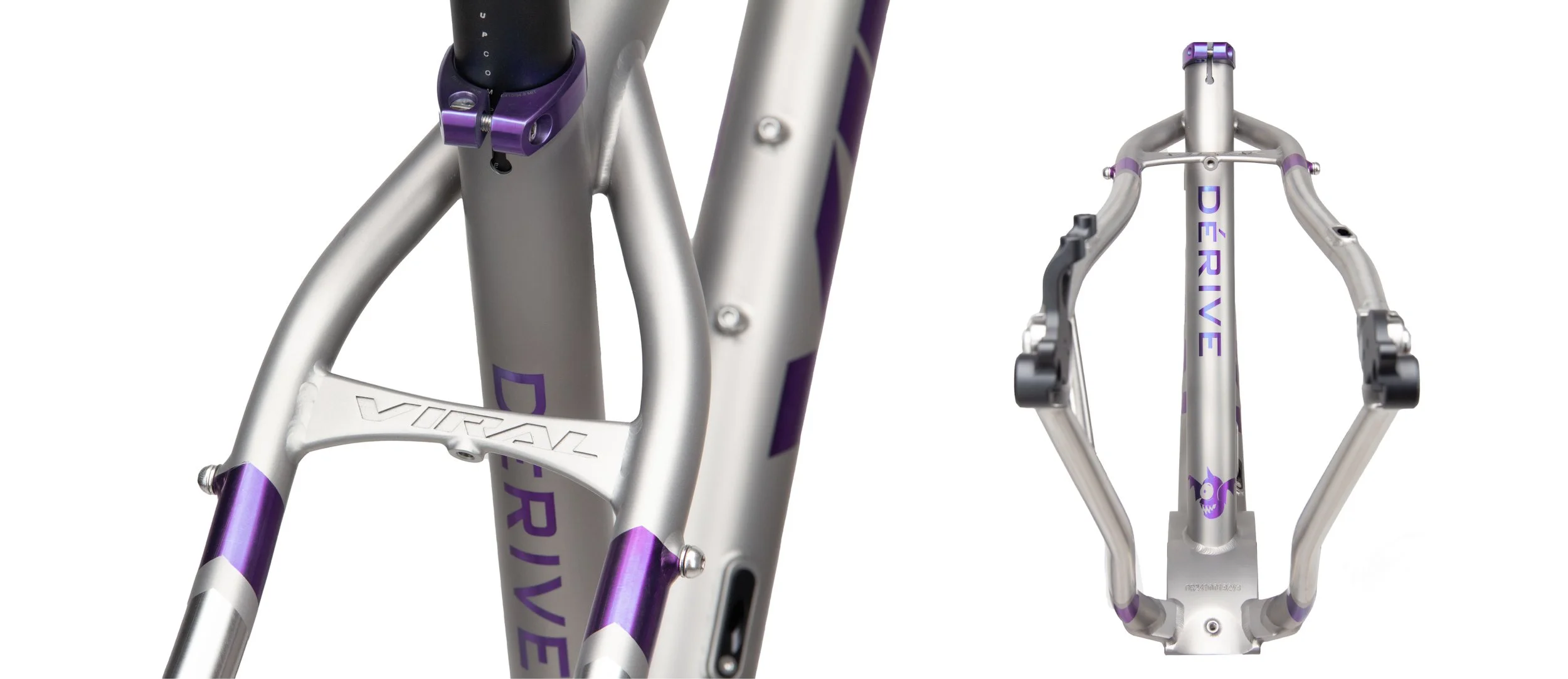 Dérive Frame Kit Viral Bikes Bikepacking Mountain Biking