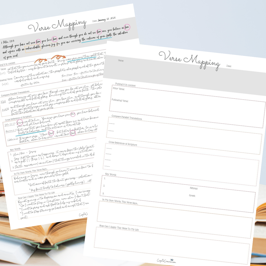 Bible Verse Mapping for Beginners — Cups to Crowns