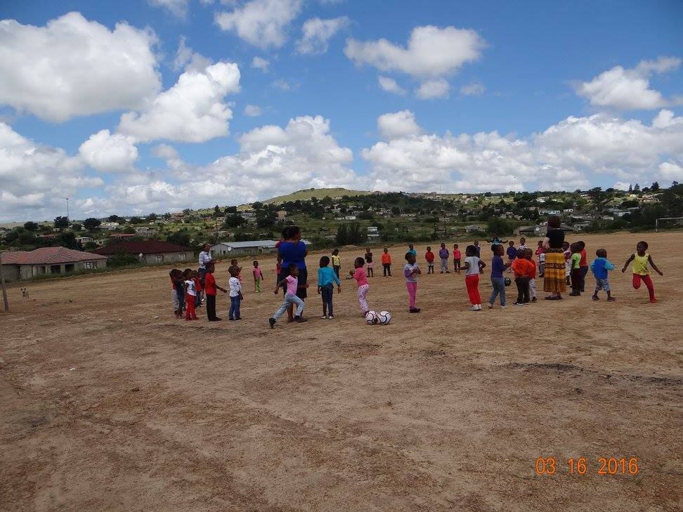 Playing circle games is always a big hit