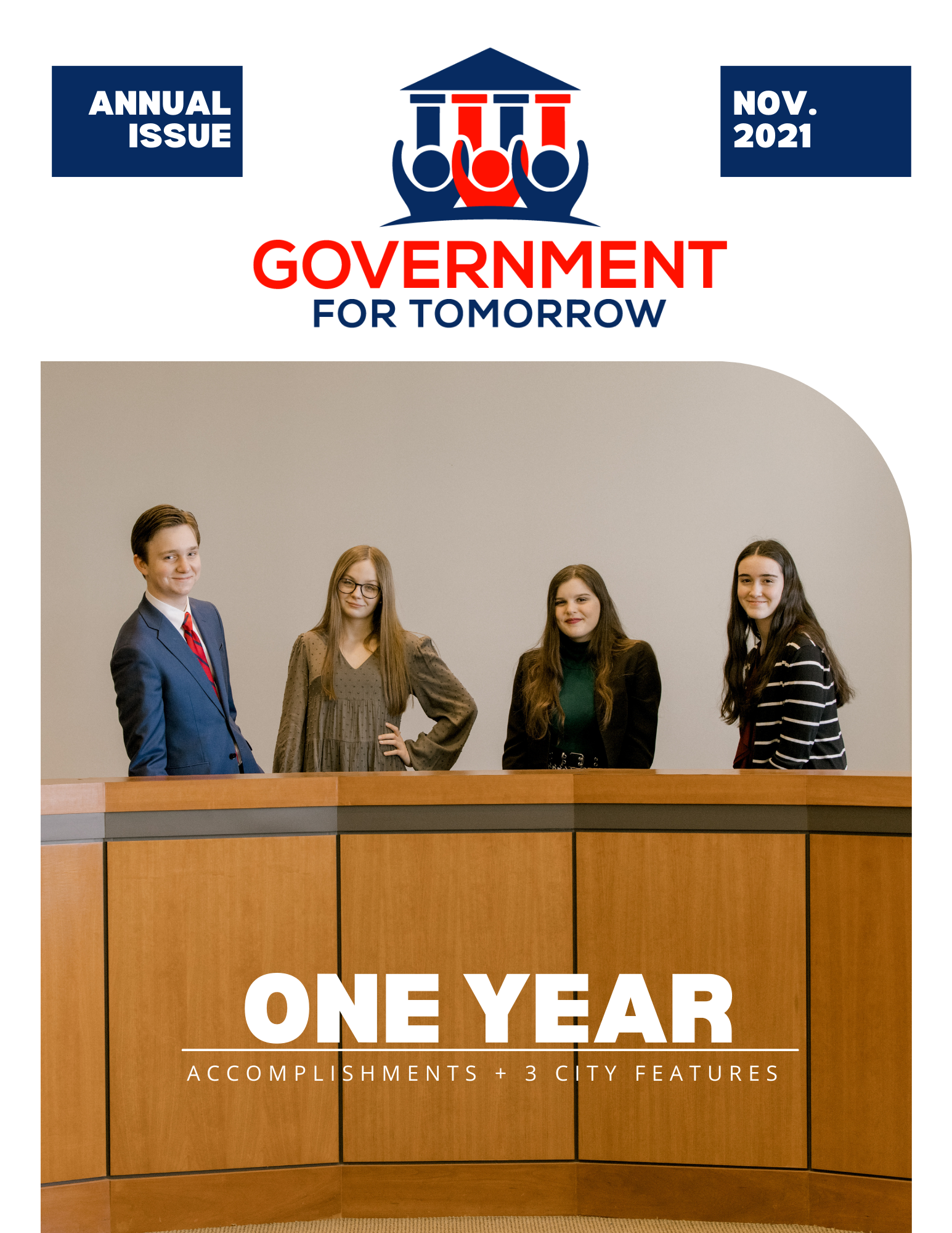 ANNUAL ISSUE Government for Tomorrow One Year.png