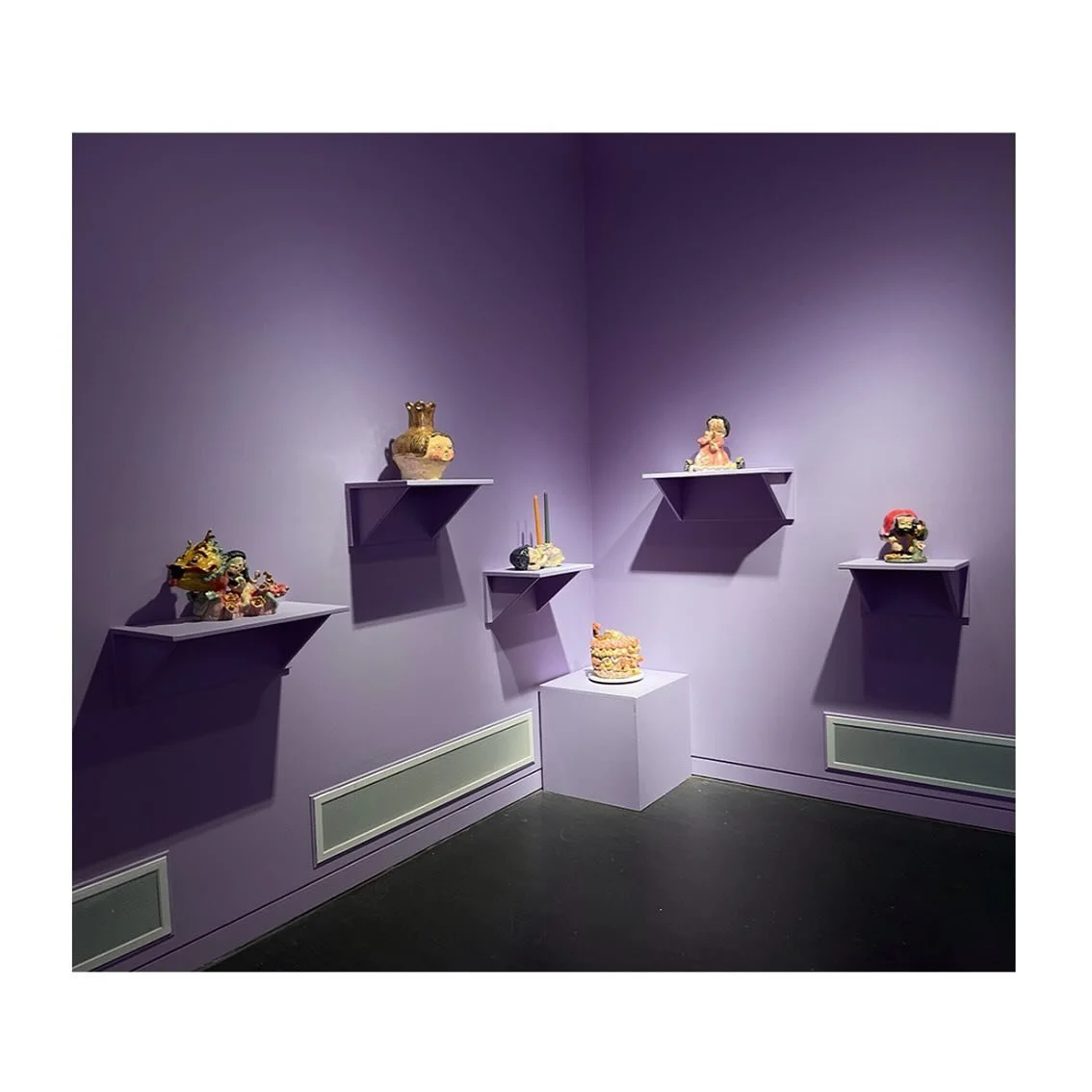 (Archive) Solo Exhibition 
CHILDHOOD CHEEKS, GROWN-UP MADNESS
21 Feb - 6 April 2024
Manningham Art Gallery

Photo courtesy of Manningham Art Gallery 

Childhood Cheeks, Grown-Up Madness&nbsp;is an emotive exploration that beckons viewers into the sub