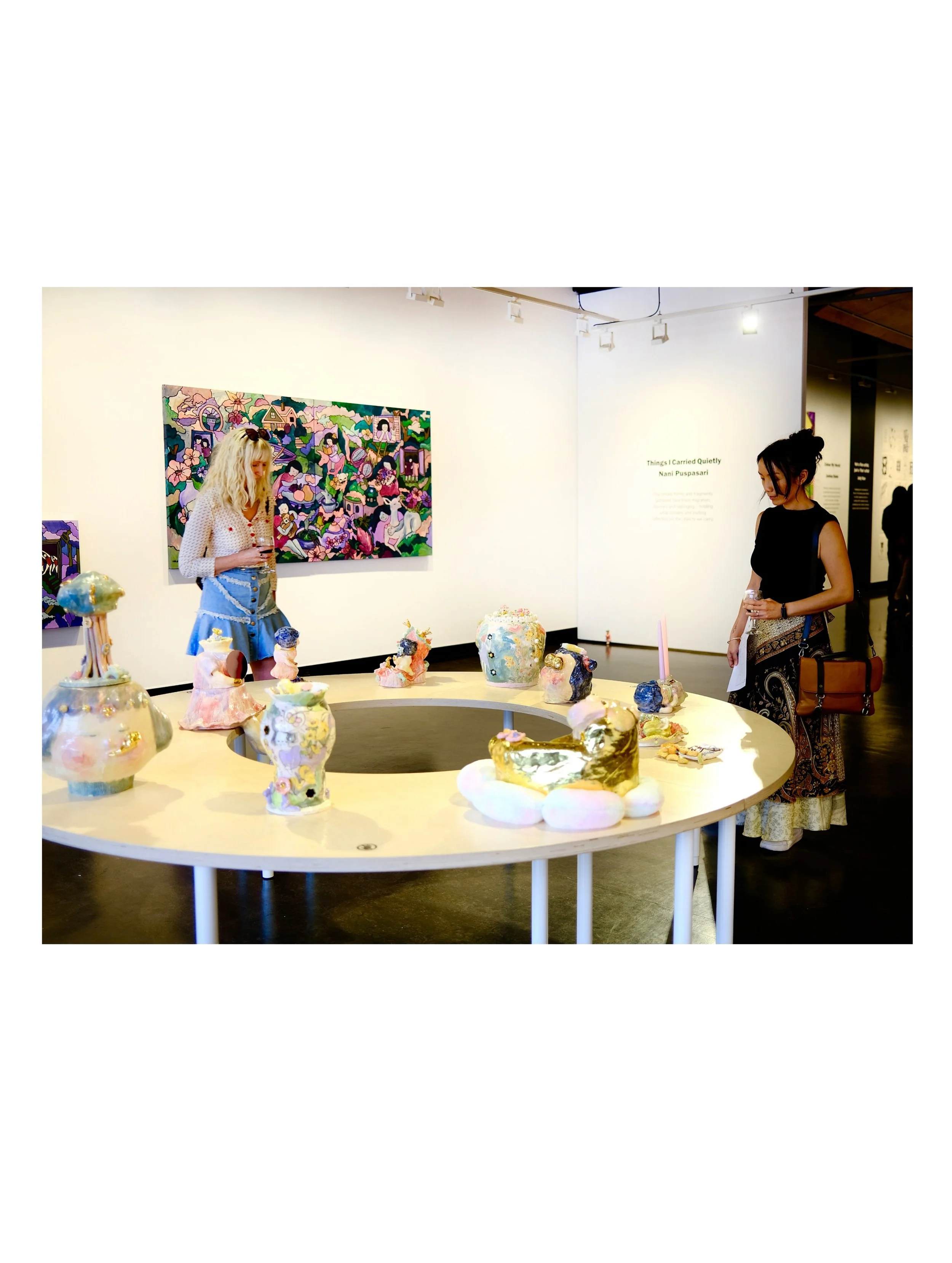 ✿ Currently on display  Solo Exhibition by Nani Puspasari
THINGS I CARRIED QUIETLY
Space 1, Counihan Gallery
233 Sydney Road, Brunswick 
(inside Brunswick Town Hall)
2 May &ndash; 19 July 2026
.
Opening hours: 
Wed&ndash;Sat 11am&ndash;5pm
Sun 1pm&nd