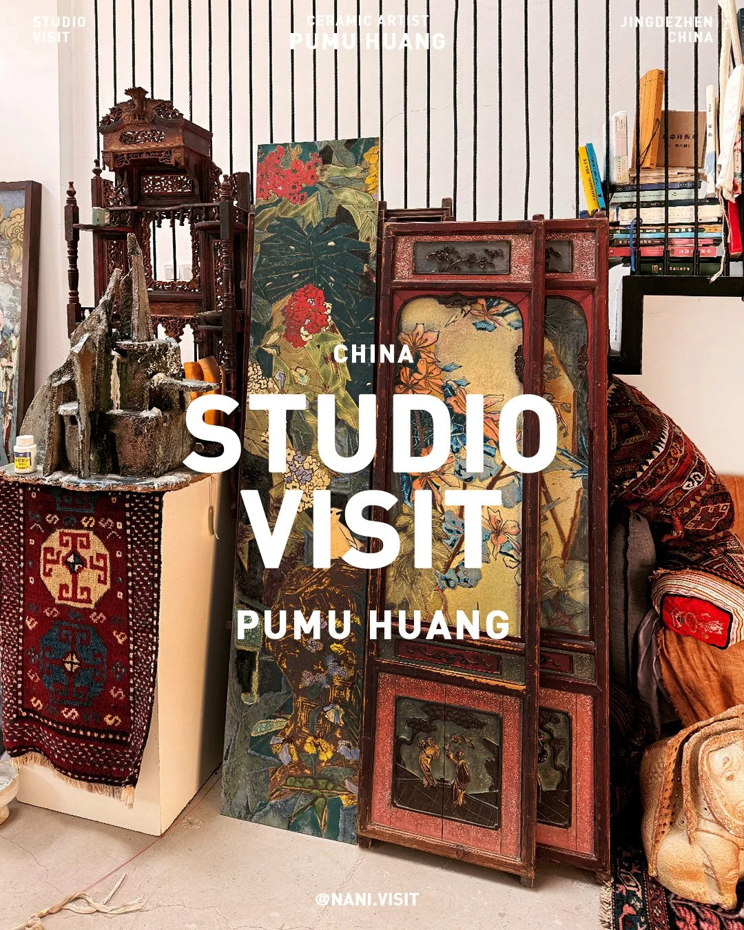 Studio Visit - Pumu  Huang
