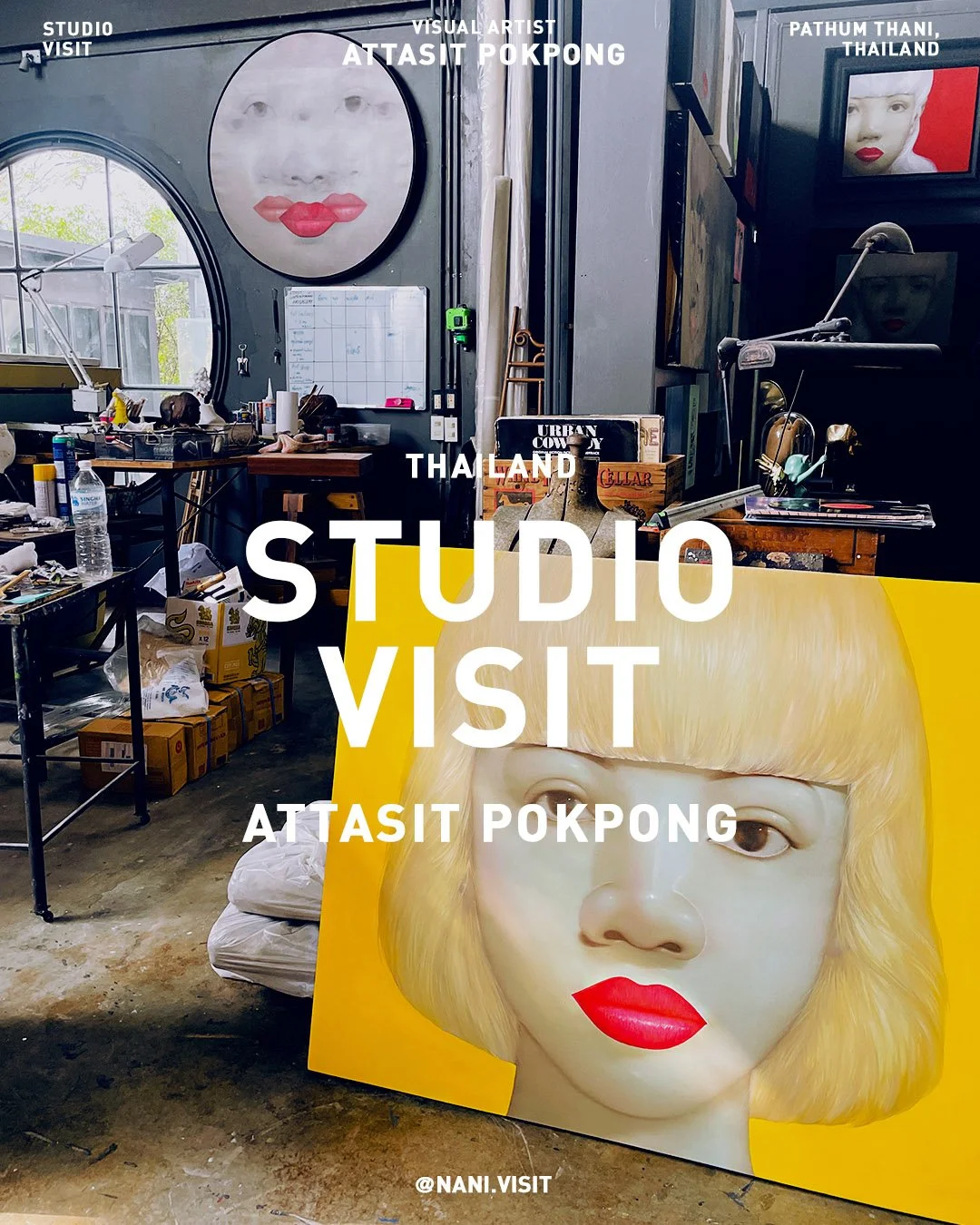 Studio Visit - Attasit Pokpong