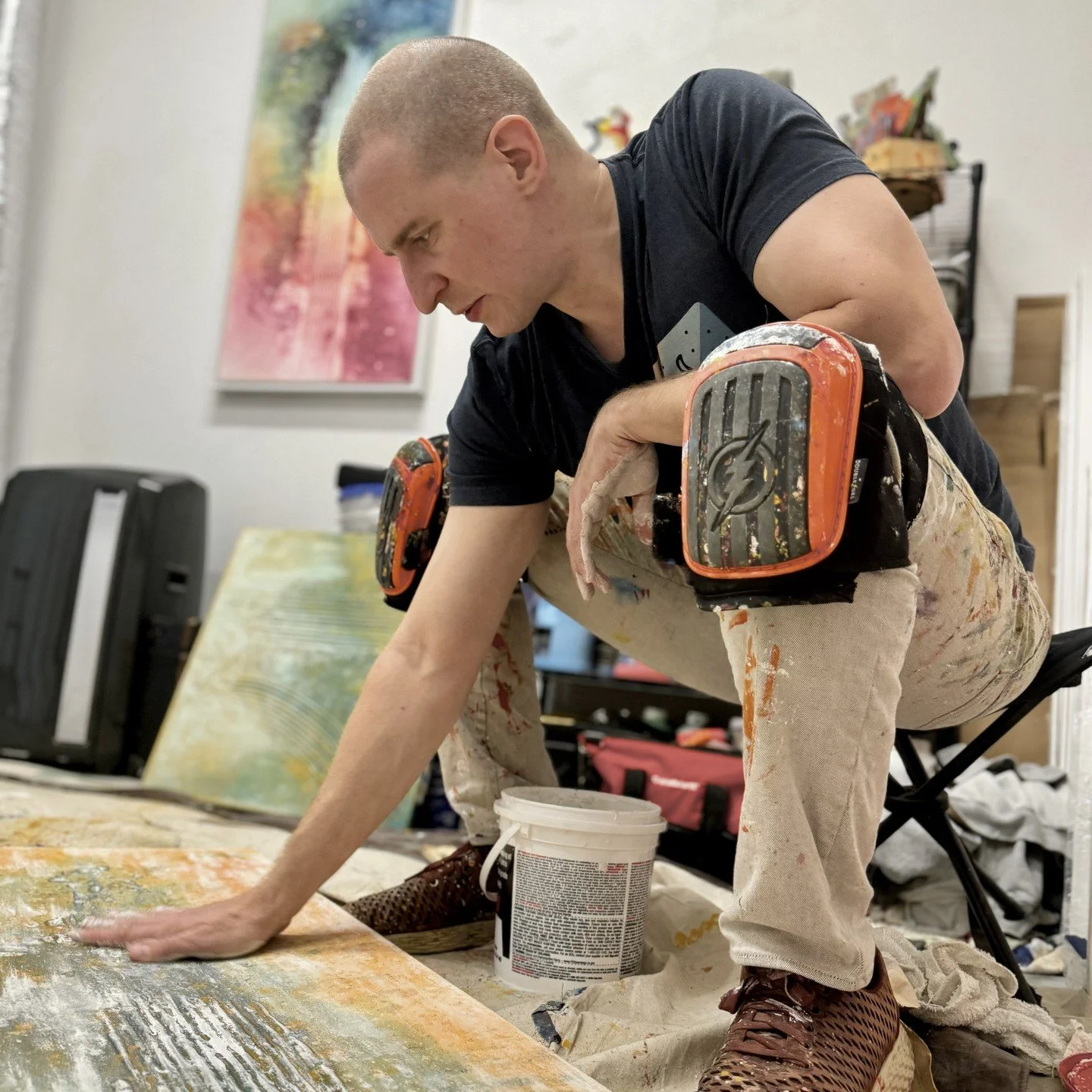 Final pieces before @theotherartfair presented by @saatchiart in Dallas May 9-12...
.
.
.
.
#art #artist #artoftheday #artistoninsta #artofinsta #abstract #abstractart #abstractpainting #artstudio #artinspiration #artwork #artinstudio #artshow #theot