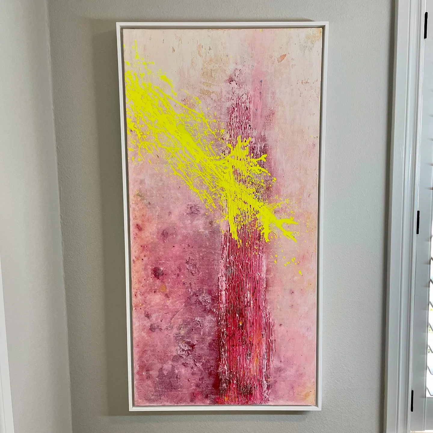 Newest piece&hellip;

The Tower
48&rdquo; x 24&rdquo;
.
.
.
.
.
#art #artist #artistsoninstagram #artistofinstagram #abstractart #abstractpainting #abstractexpressionism #abstractexpressionist #decor #artoftheday