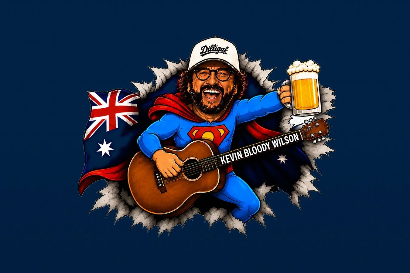 Kevin Bloody Wilson: Fair Dinkum Funny | Dundee |  Thursday 7 October 2027