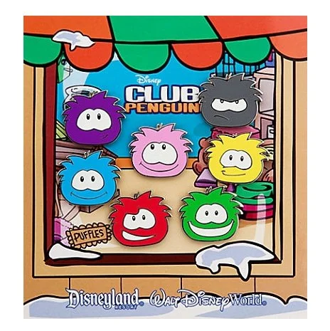 Disney Club Penguin Water Second Wave 46/150 Walk Your Puffle
