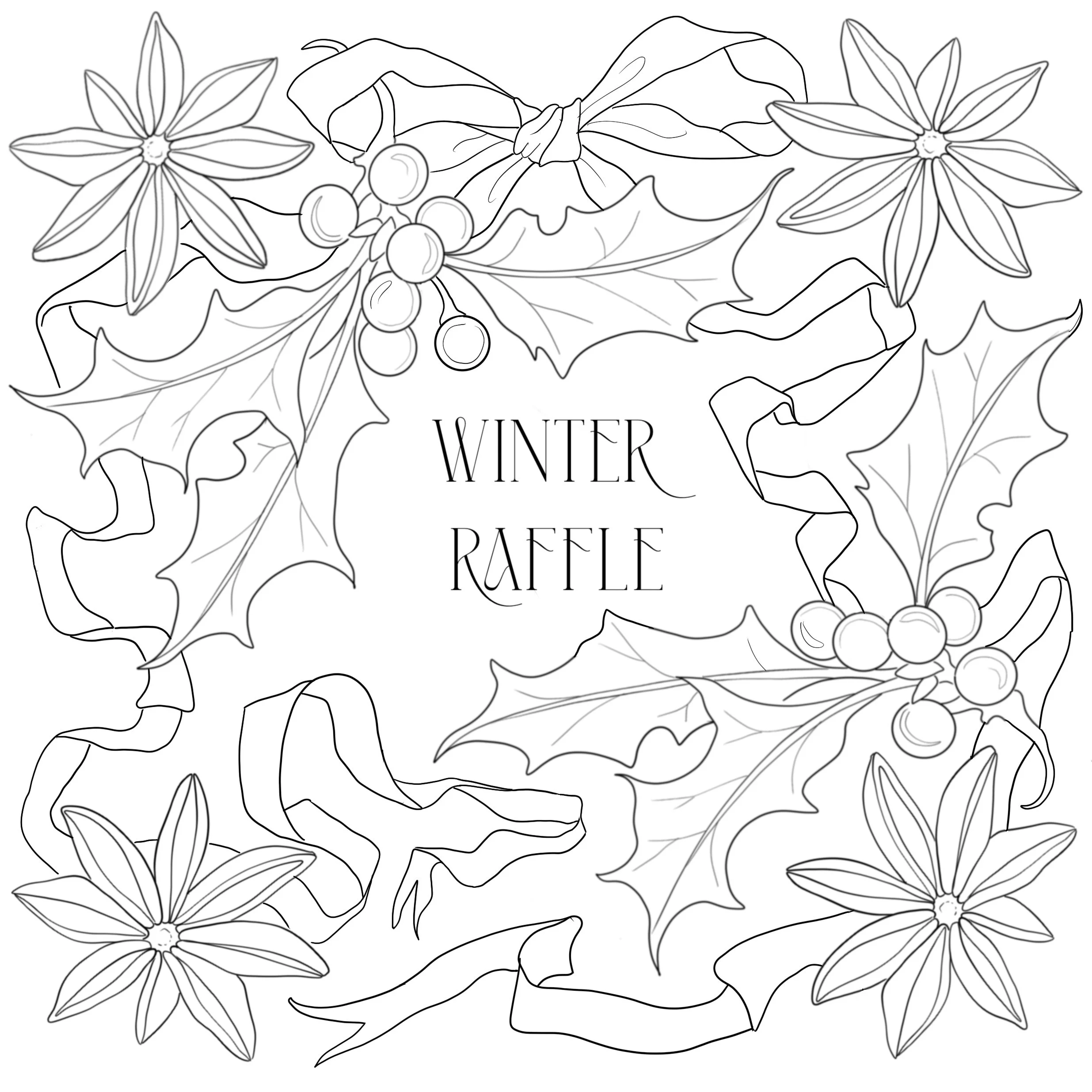 WINTER RAFFLE TICKET