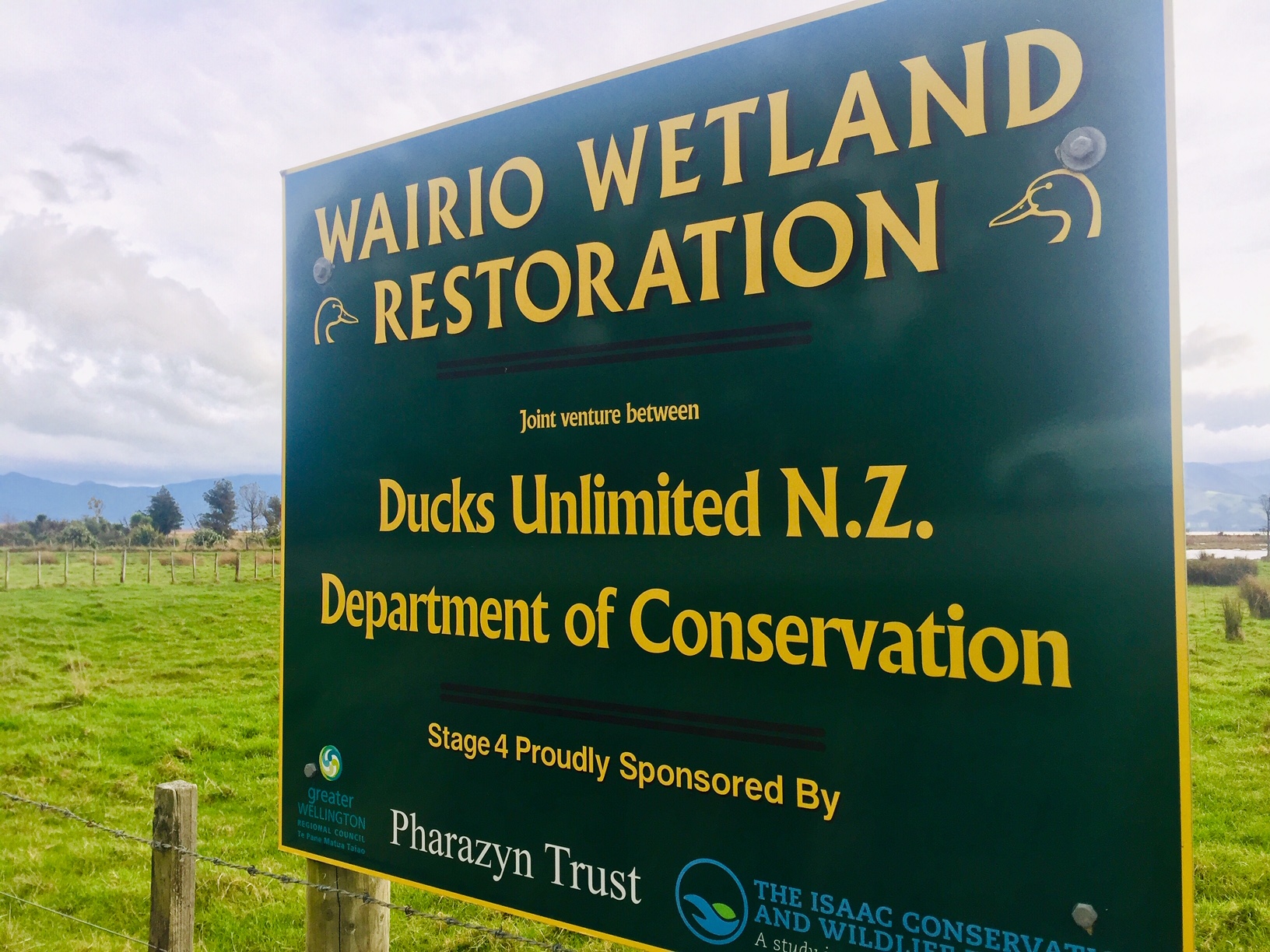 Wairio Wetland visit - The Gift Trust