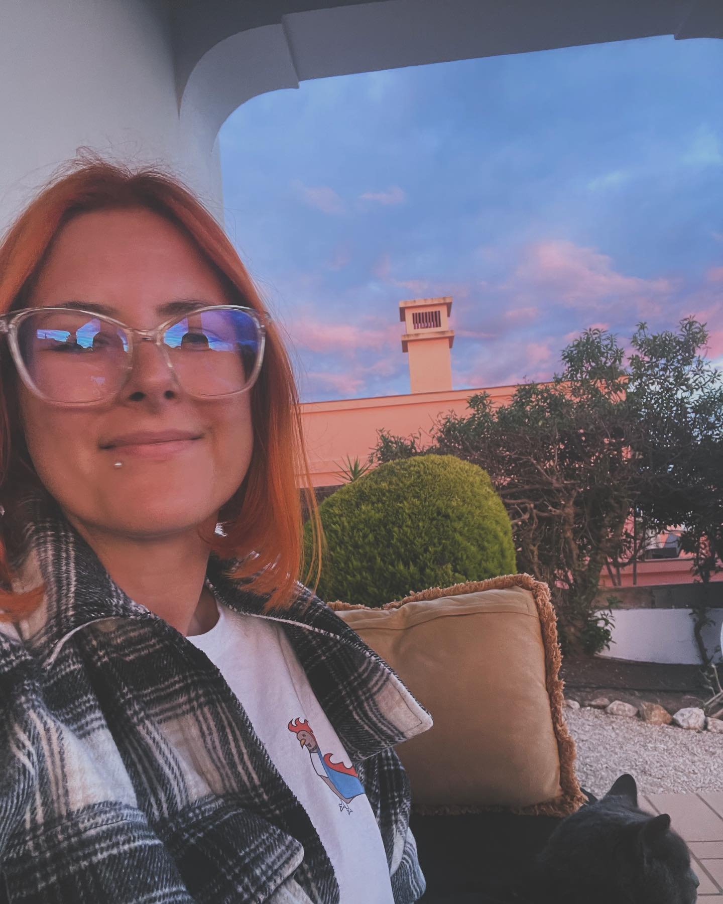 Asked hairdresser to dial up the orange 🍊 

Now I match with the pigeon 🕊️🔥

#happyflamingpigeon