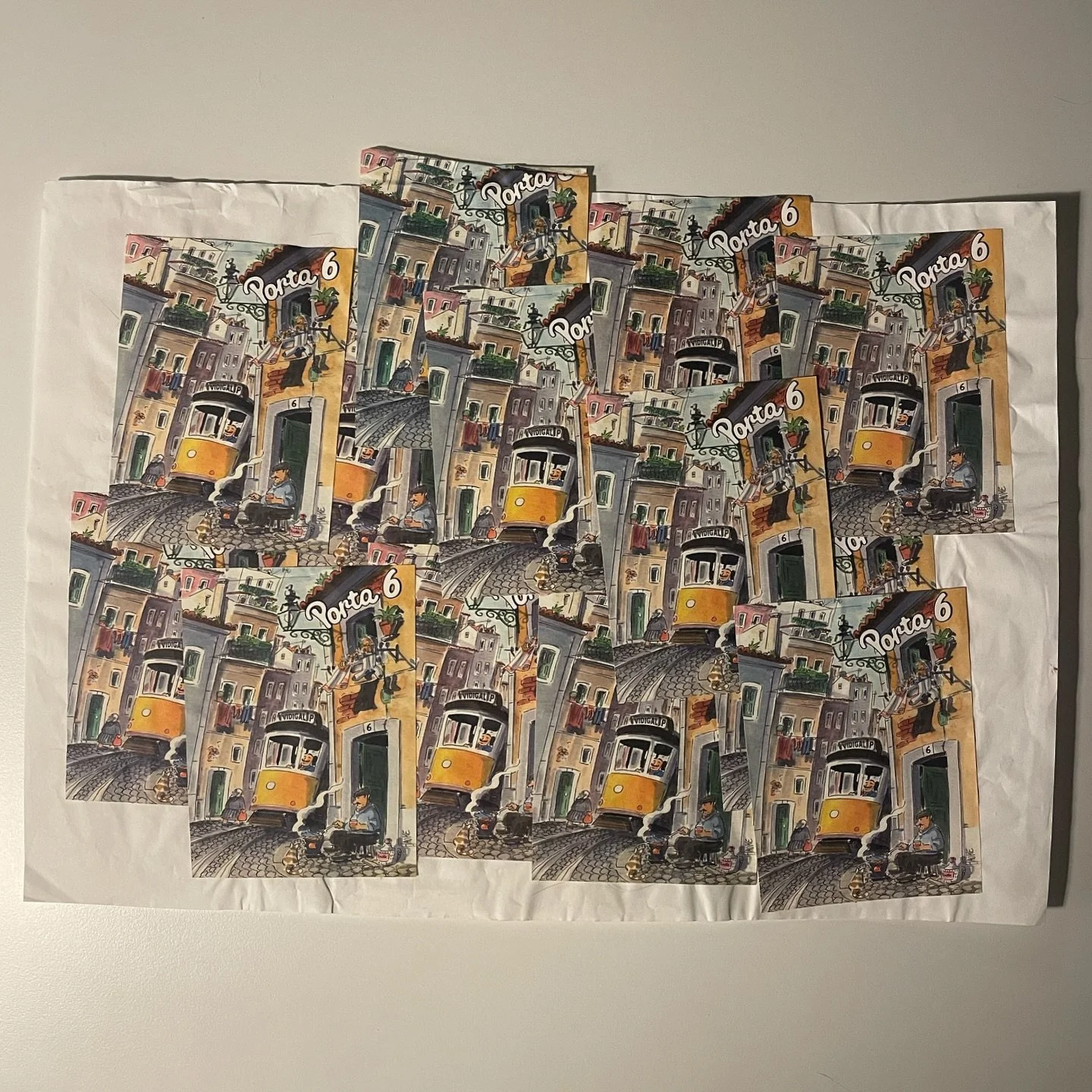 Collage made with labels from the Porta 6 🍷 wine 

@vinhoporta6 

Not sure if I did this one before or after I went to Portugal 🤔