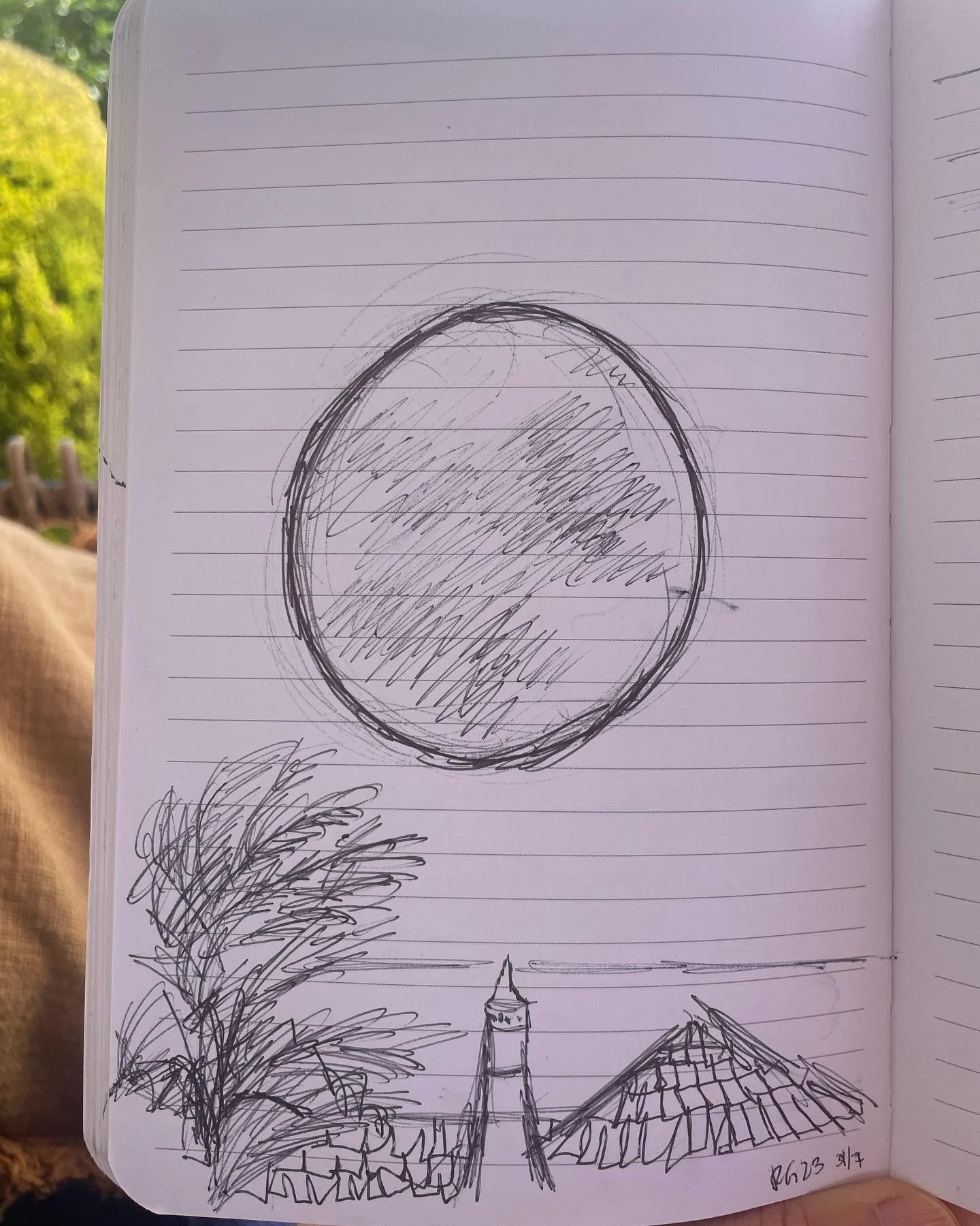 Found these in my journal, from a couple of moons ago 🌝 31/7