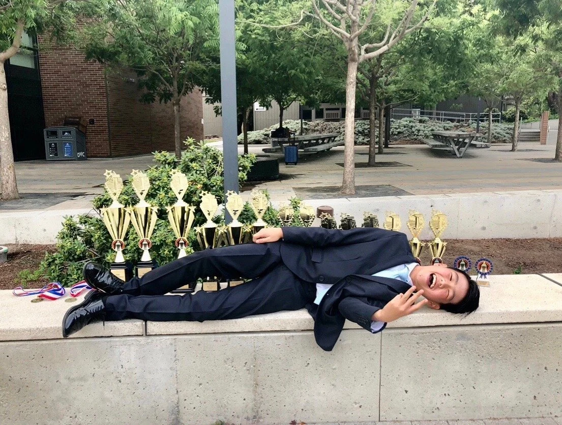 Post-tournament elation.