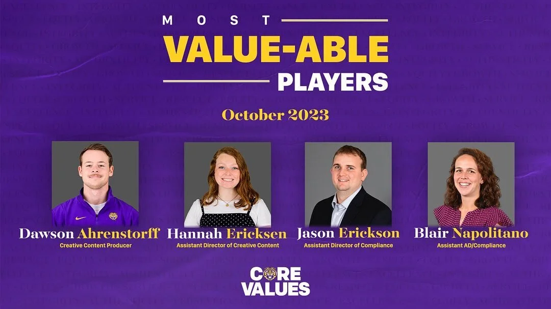 Thank you to our MVPs for October!