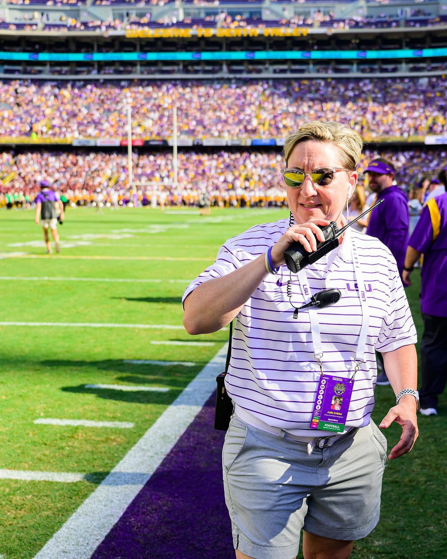 Check out the April 2024 issue of NACDA&rsquo;s Athletic Administration to see a familiar face! 

Julie Cribbs gives insights into what her and her team&rsquo;s gameday weeks look like and the preparation it takes to create such an incredible fan exp