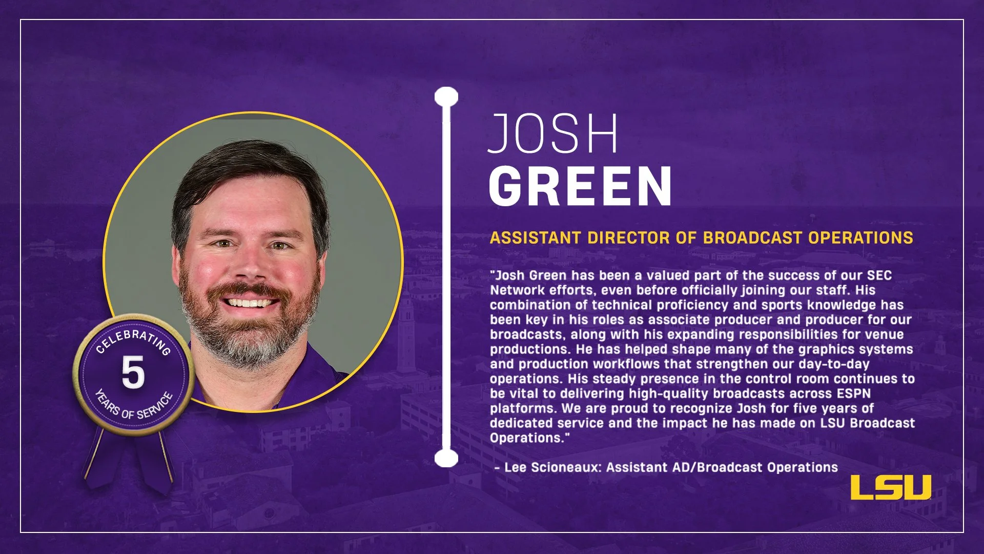 Broadcasting the Best for 5 Years!