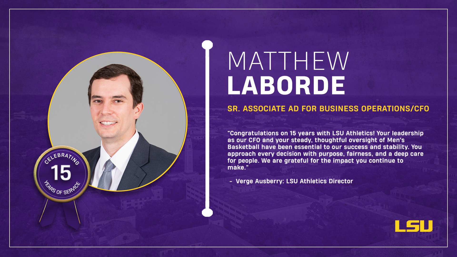 LaBorde Values More Than Just the Financials!