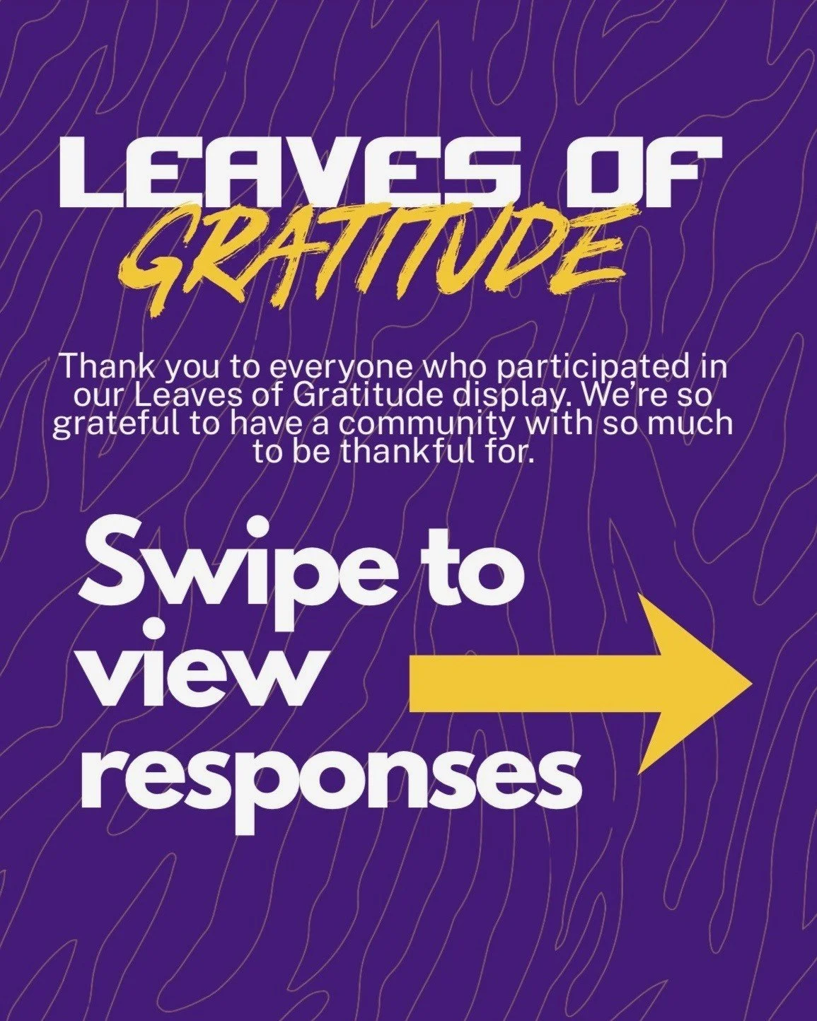 Planting Leaves of THANKS!