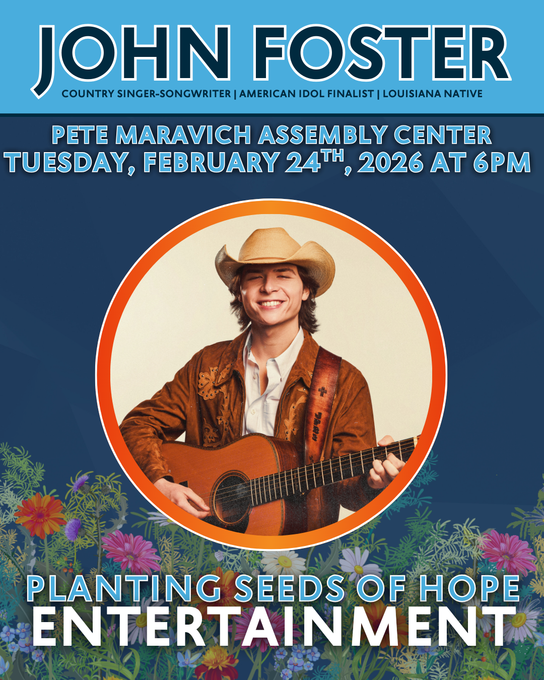 John Foster Opening for Planting Seeds of Hope!