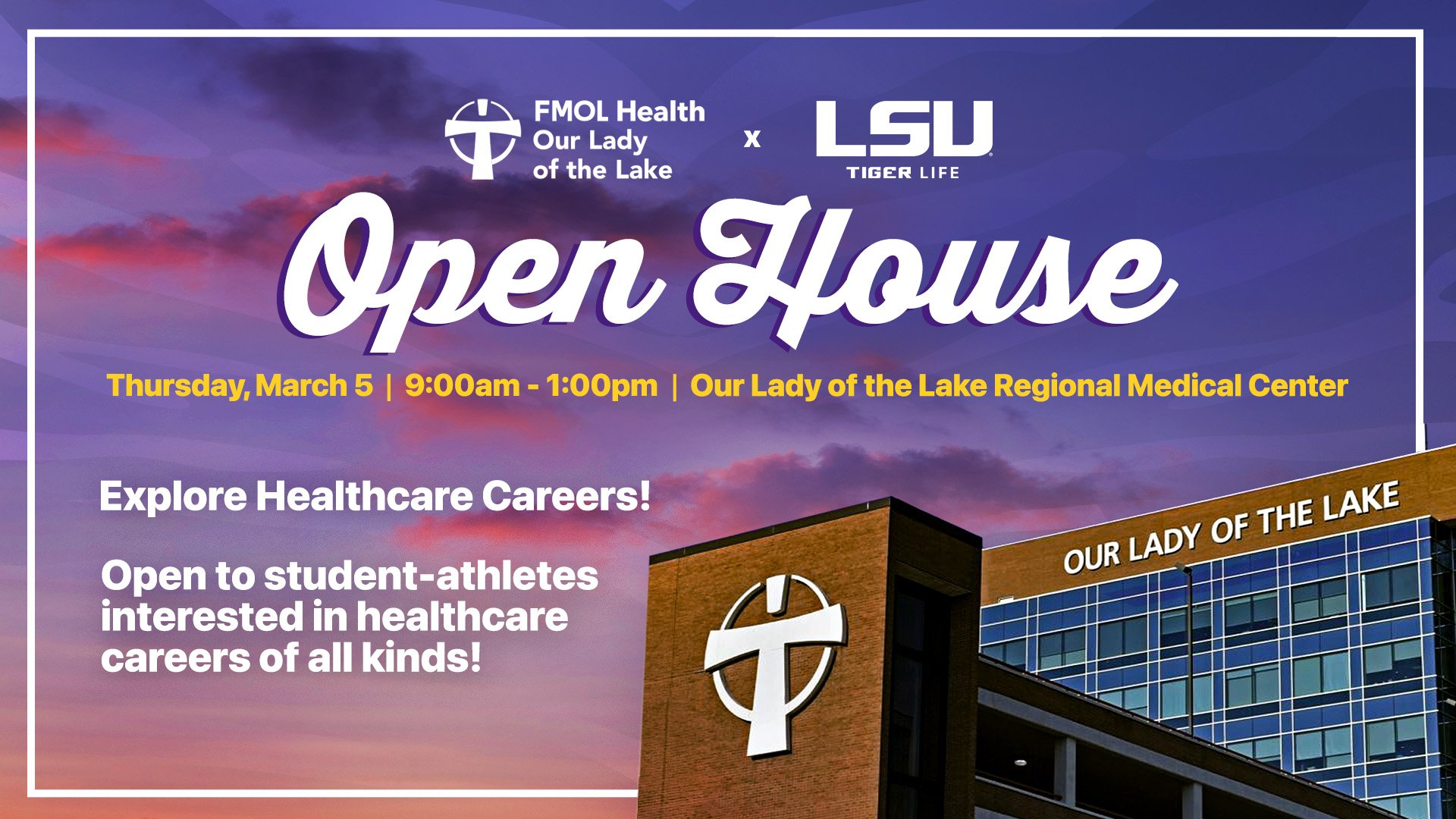 Tiger Life Hosts Healthcare Career Fair!