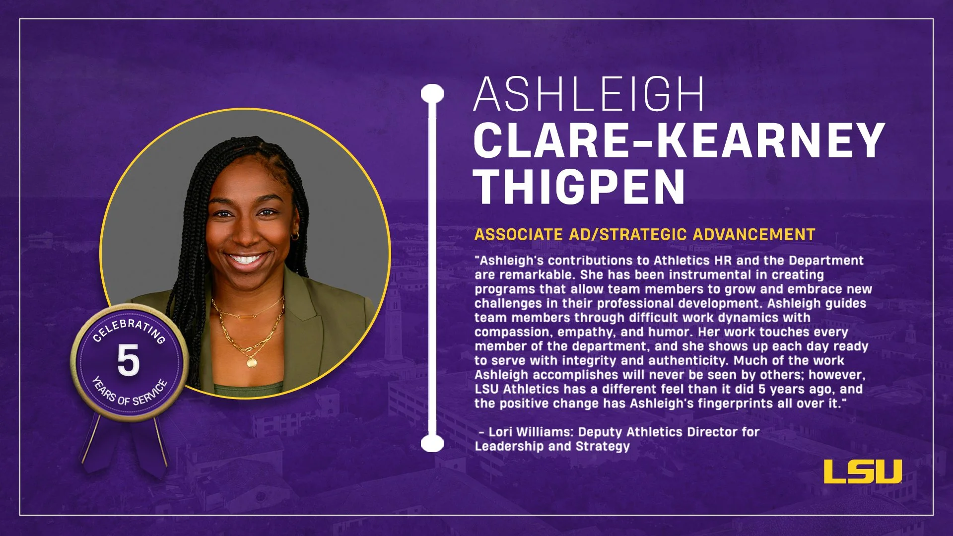 …Plus Another 5-Years Dedicated to the Tigers!