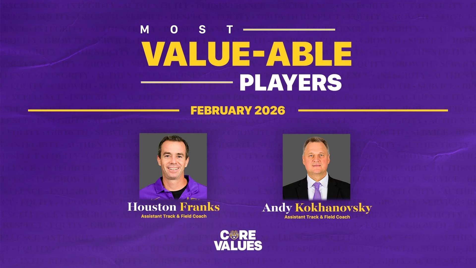 February 2026: Most Valuable Players