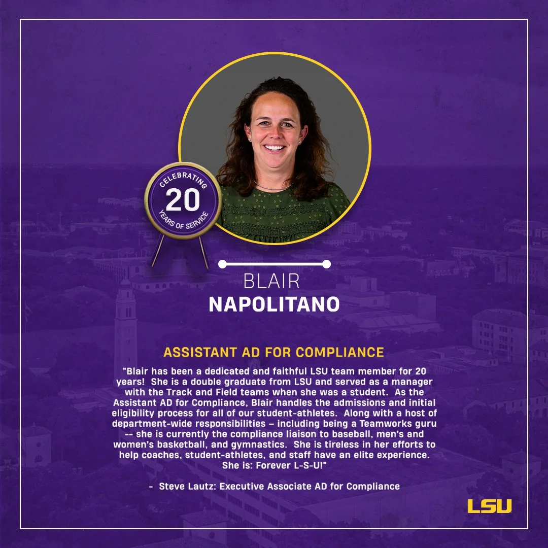 Blair Surpasses the 2-Decade Mark!