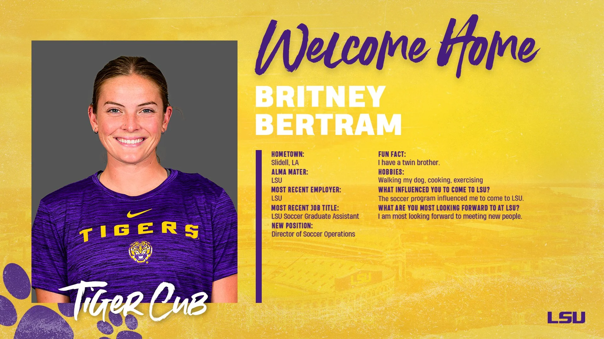 Bertram Slides into the Director of Soccer Operations Role!