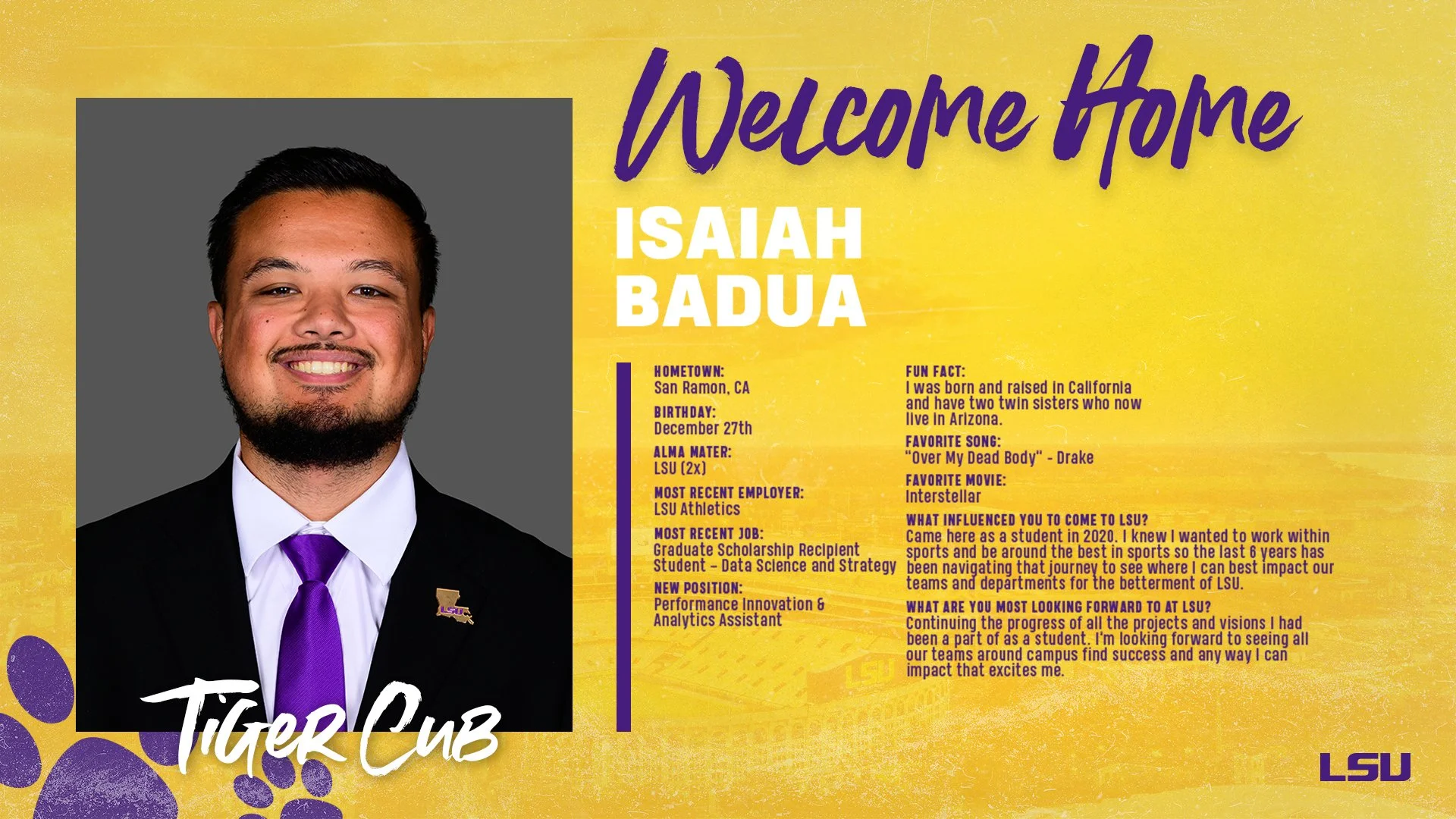 Badua Set to Manage the Metrics! 