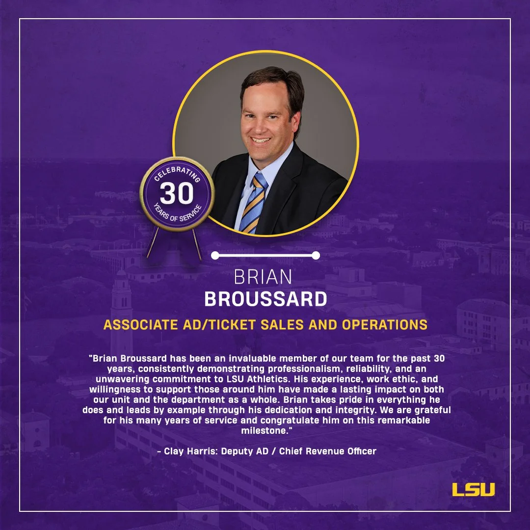 Milestone Moment for Brian Broussard!