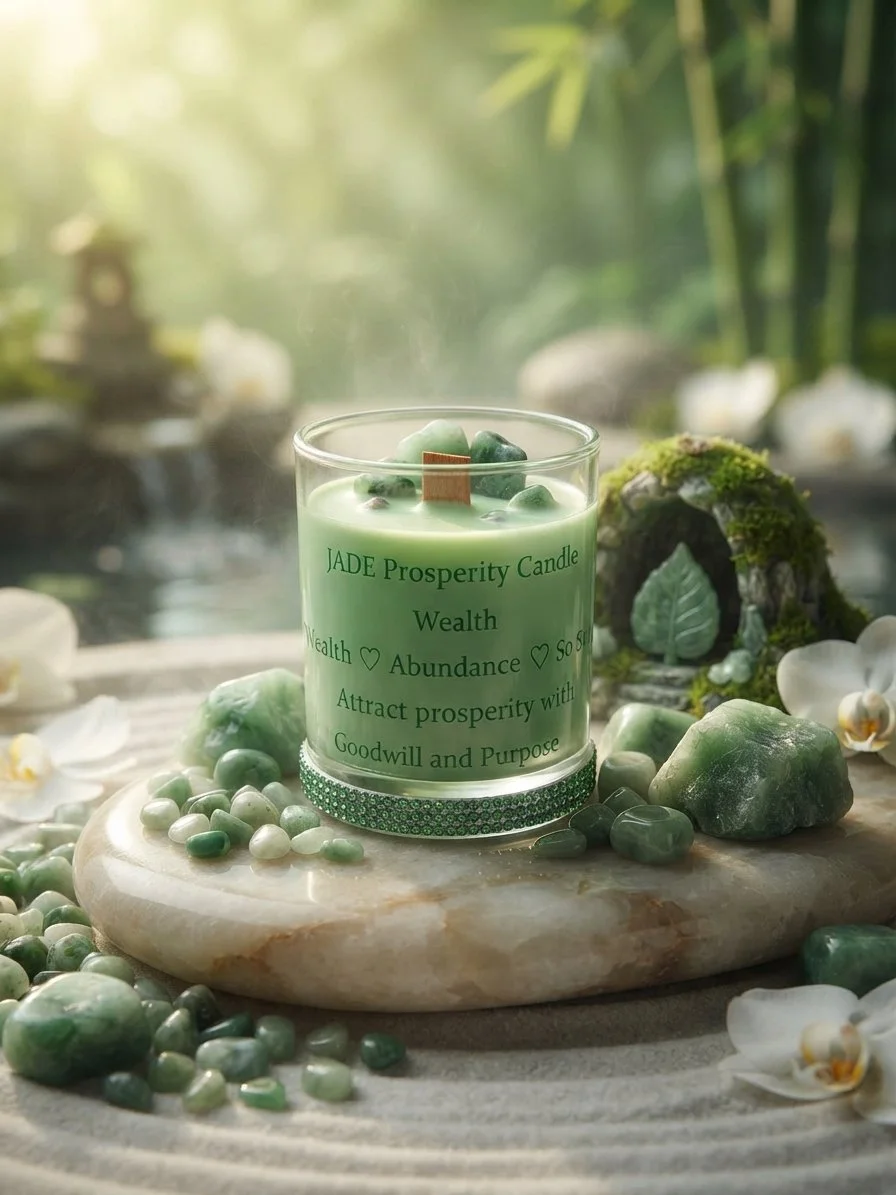 Jade (Wealth) Candle
