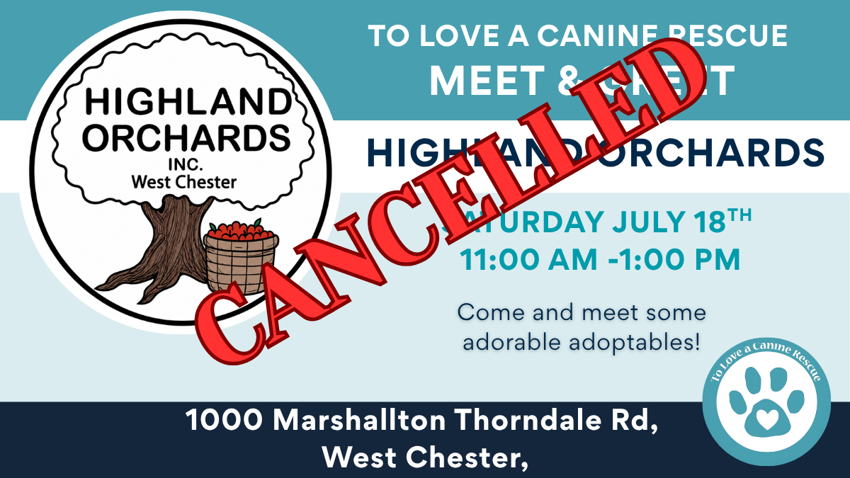 CANCELLED - Highland Orchards