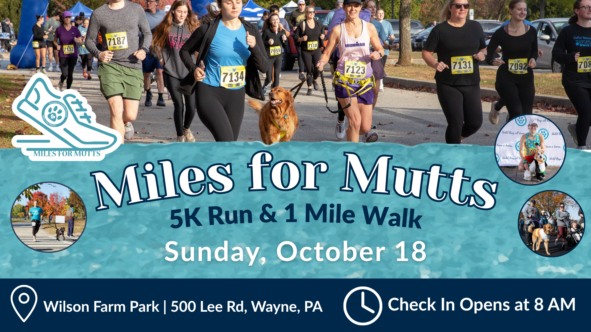 12th Annual Miles for Mutts 5K Run & 1 Mile Walk