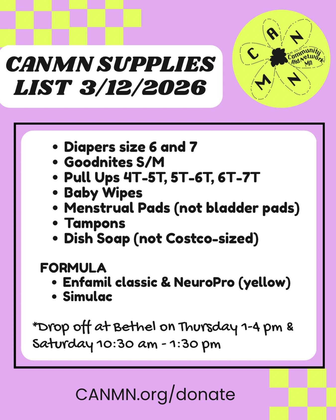 Please keep donating funds, shopping and dropping off supplies for mutual aid in Minneapolis and beyond! It&rsquo;s never been more clear that we the people keep us safe and fed, and that we&rsquo;re all we&rsquo;ve got. 

Thanks to support from our 