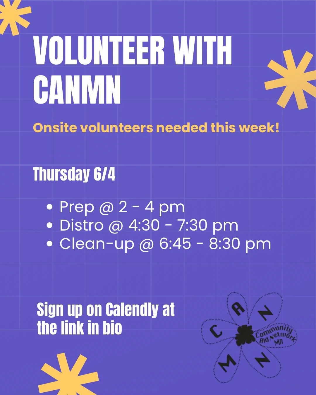 We need more onsite volunteers this week! There are more than 400 families counting on us each week for groceries, diapers, cleaning supplies, and more as they endure ongoing terror from the federal government and police. Please sign up for volunteer