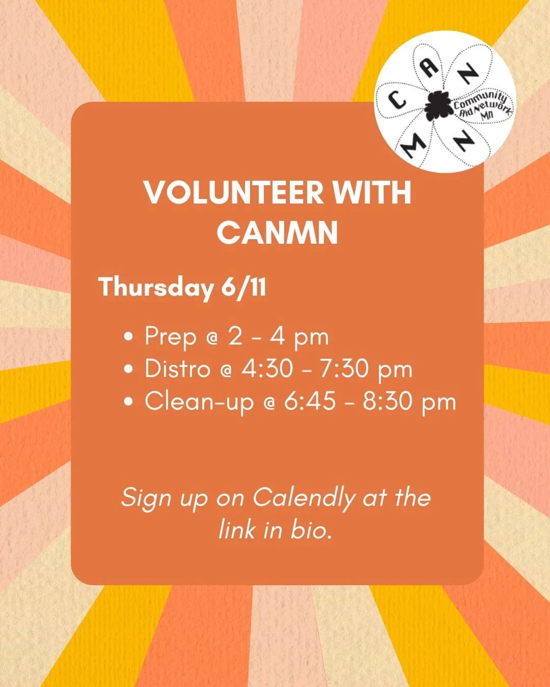 Please sign up to volunteer or spread the word! We need at least 6 more Thursday volunteers and 4 more Saturday volunteers to help us pack orders onsite for distro and deliveries. Our mutual aid efforts are supporting over 500 families each week, ens