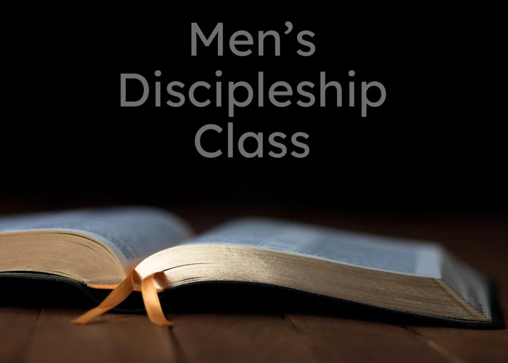 Men's Discipleship Class