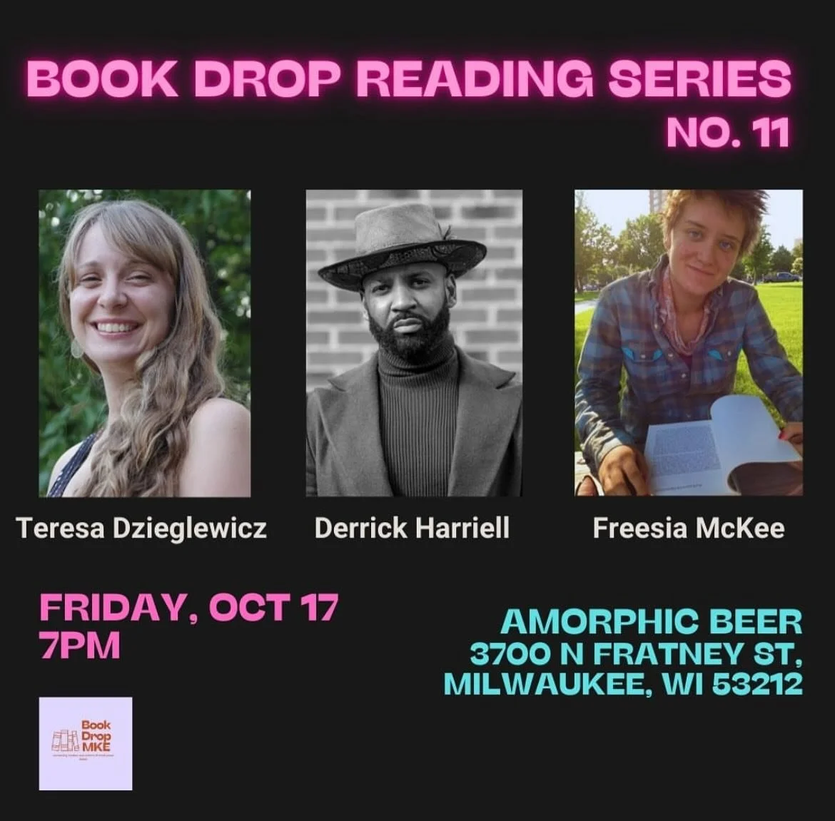 Book Drop Reading Series with Derrick Harriell and Freesia McKee