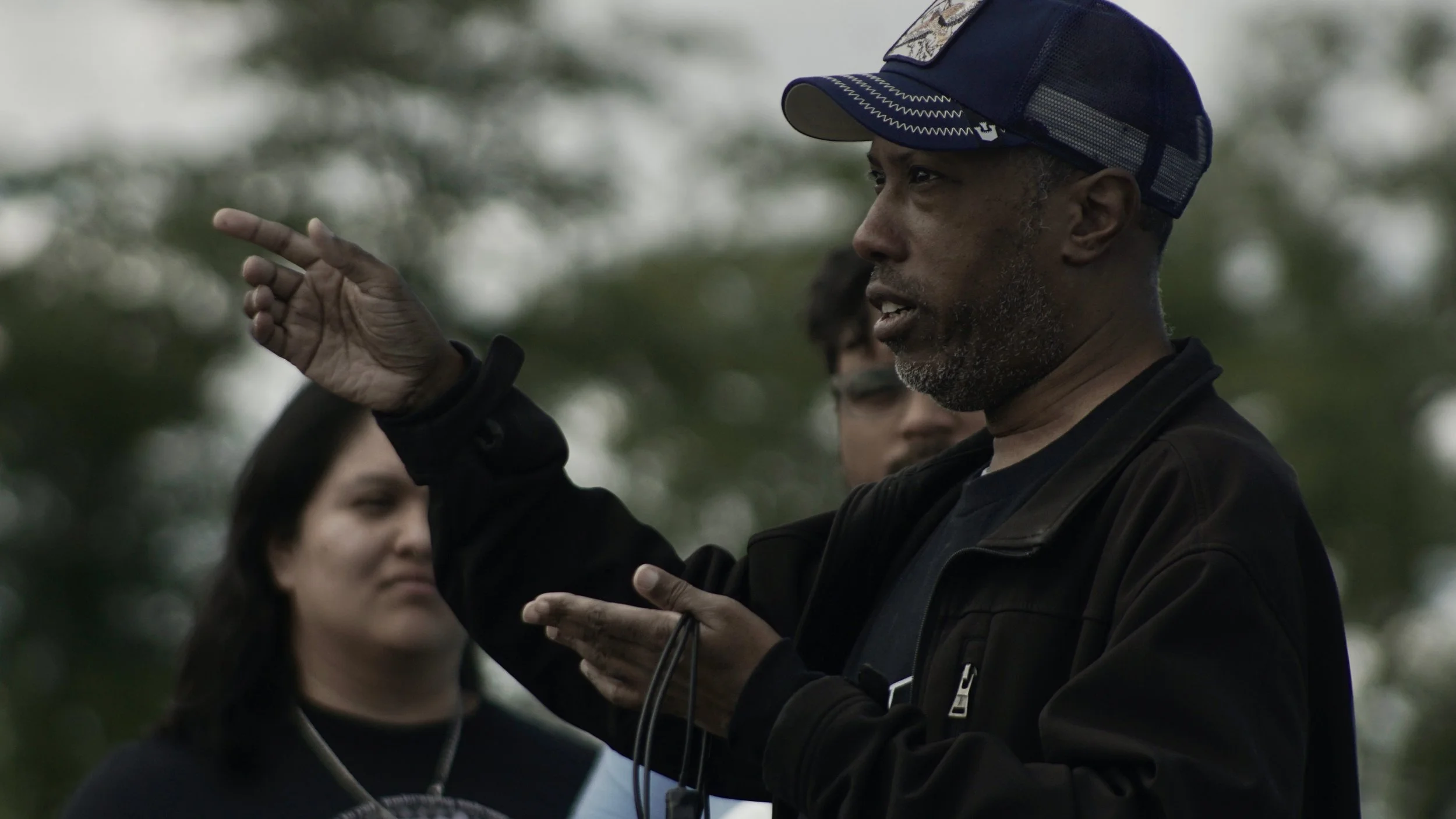 Sound artist Norman Long helps us listen to the sounds of the marsh. 