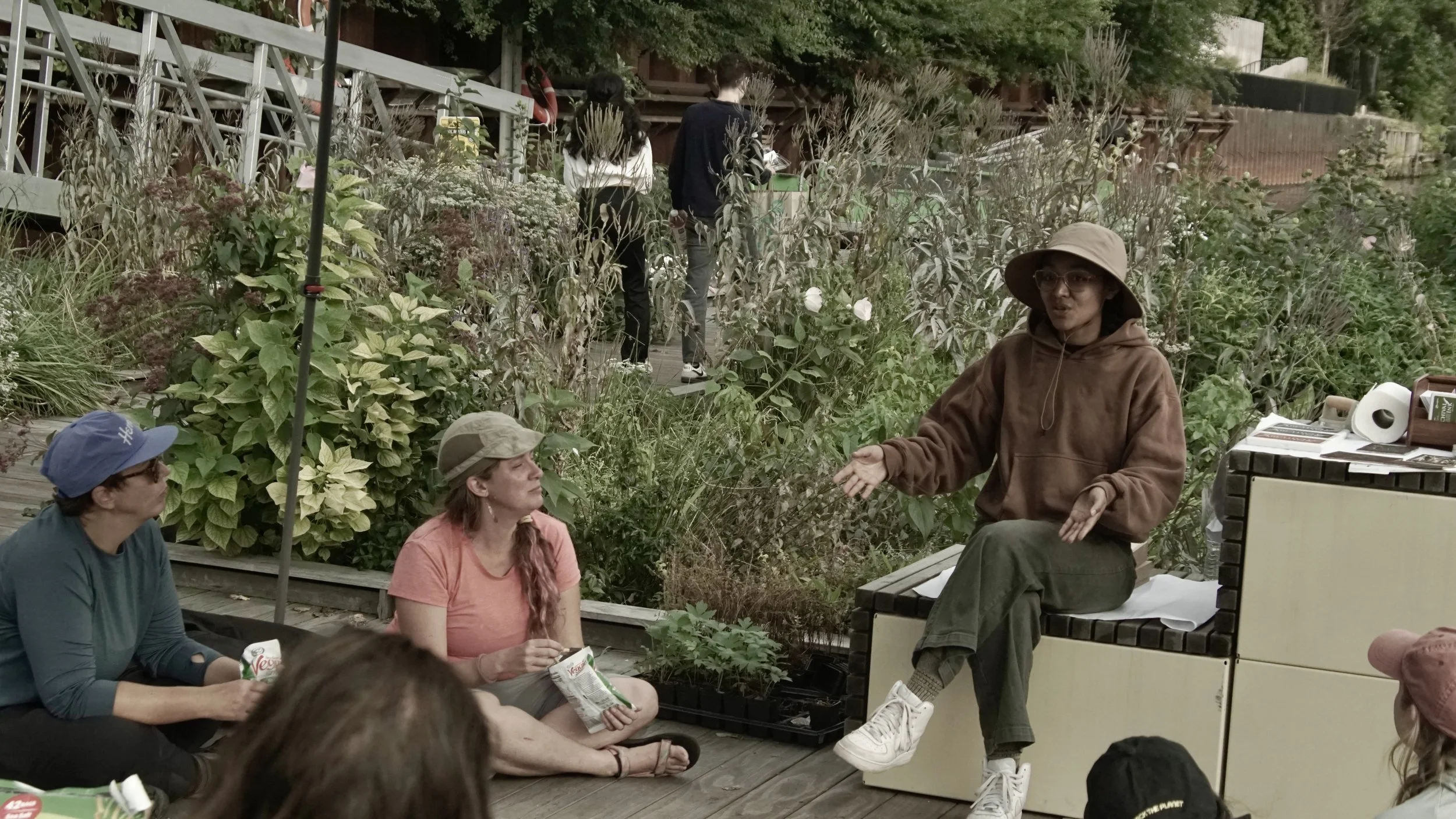 Camille "Katahtu'ntha" Billie shares Oneida stories (including beavers and otter!) and teaches us about print-making 