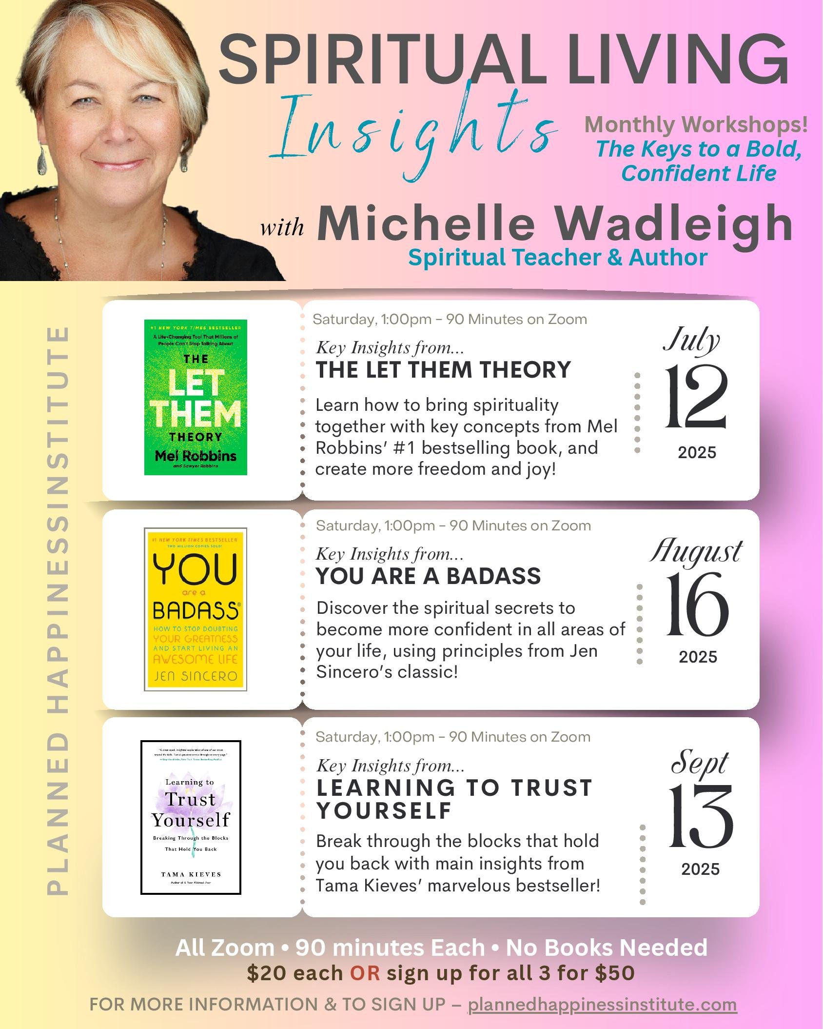 Spiritual Living Insights Workshop Series