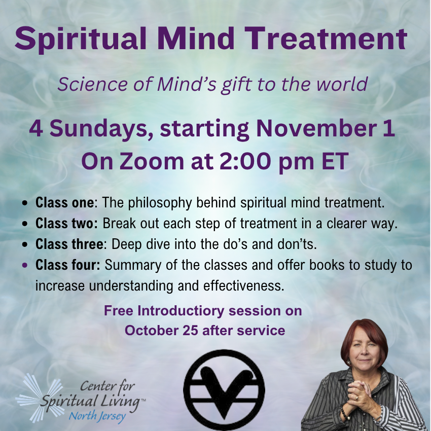 Spiritual Mind Treatment with Rev. Michelle