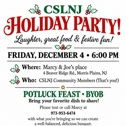 CSLNJ Holiday Party