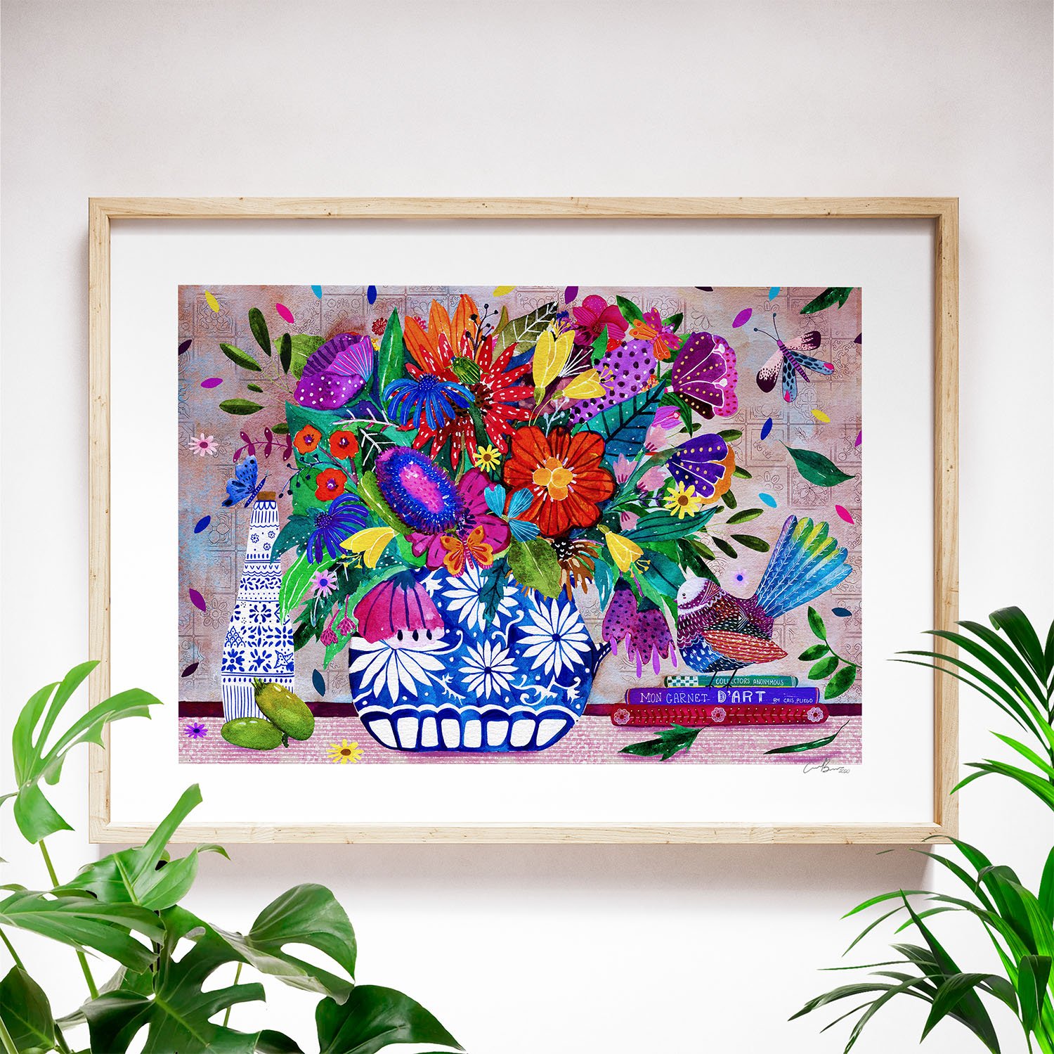 'Mexico meets Aotearoa' print